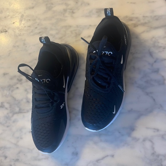 Nike Shoes - Nike Air Max 270 Women’s Athletic Sneakers - Black/White